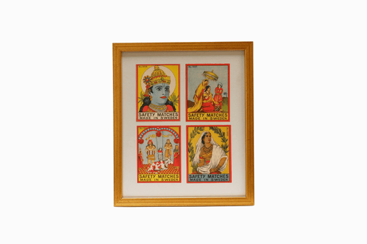 Safety Matches Framed Picture