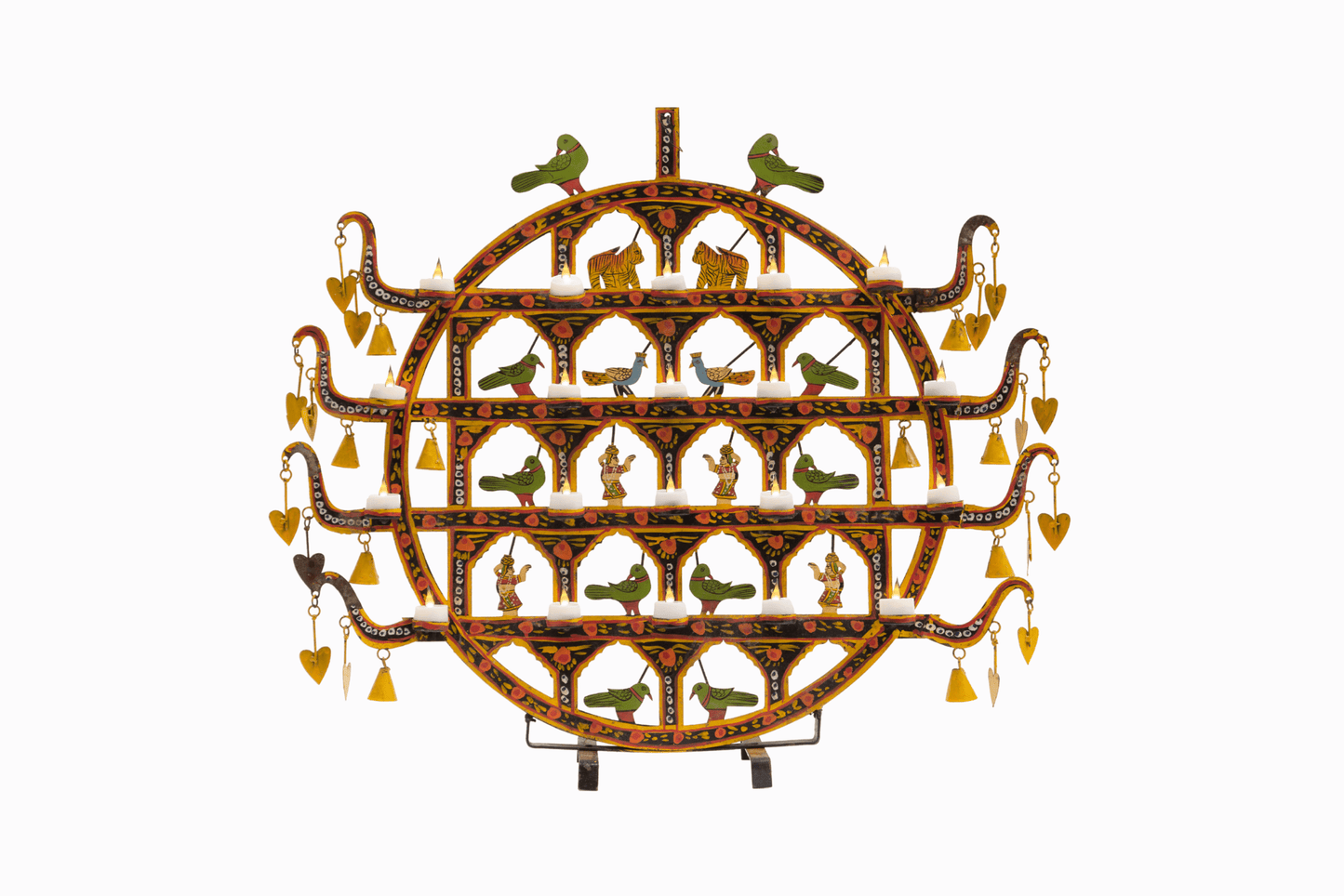 Multicolour Circular Tealight Holder II