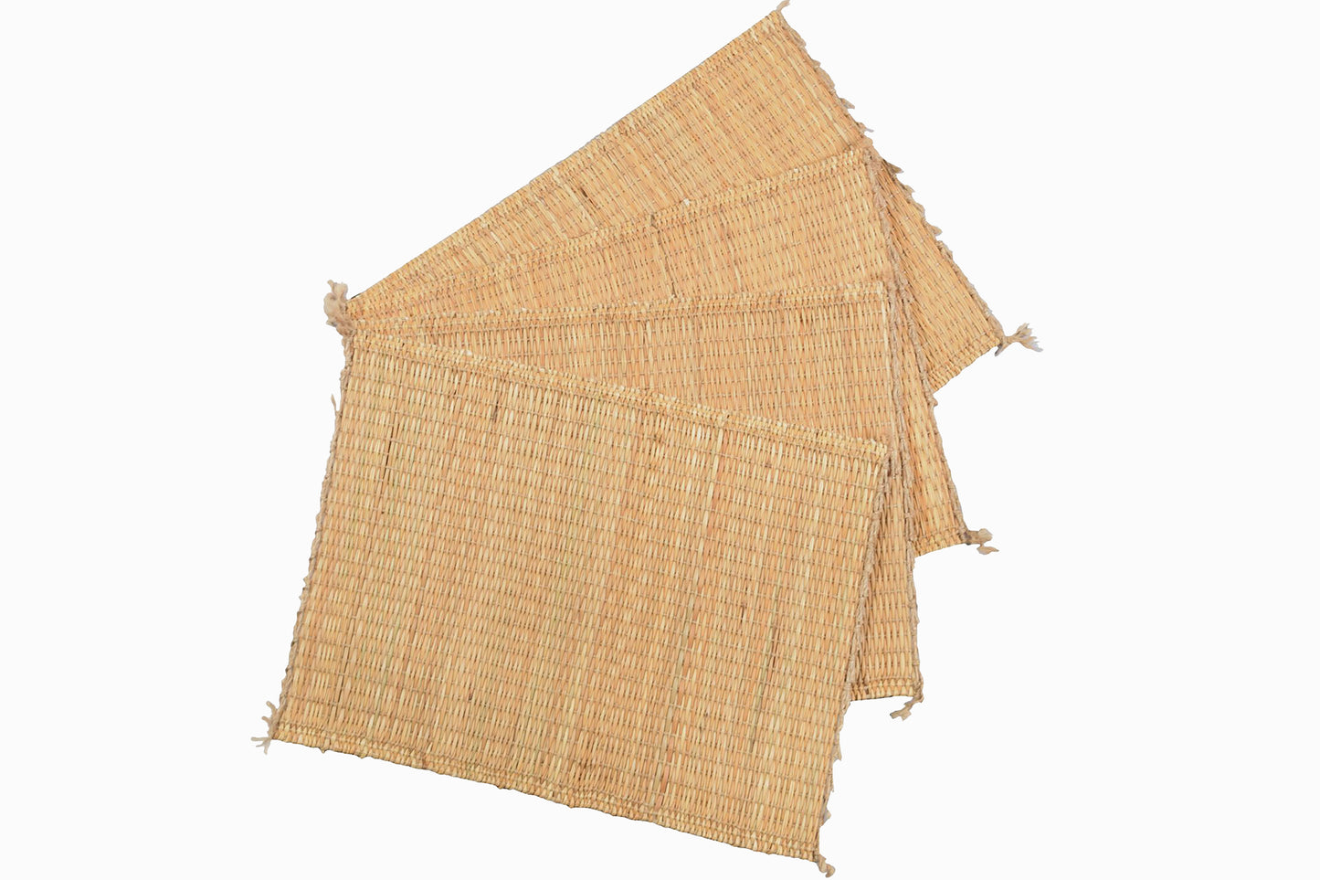 TUNISIAN STRAW TABLE MAT NATURAL (SET OF 4)