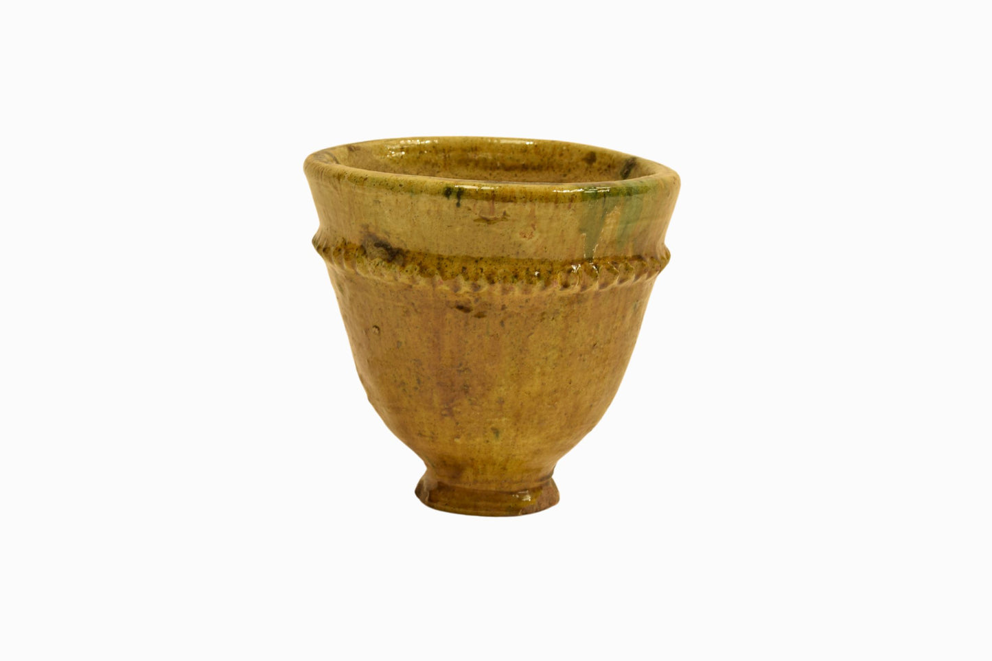 Ochre Zagora Flower Pot 2