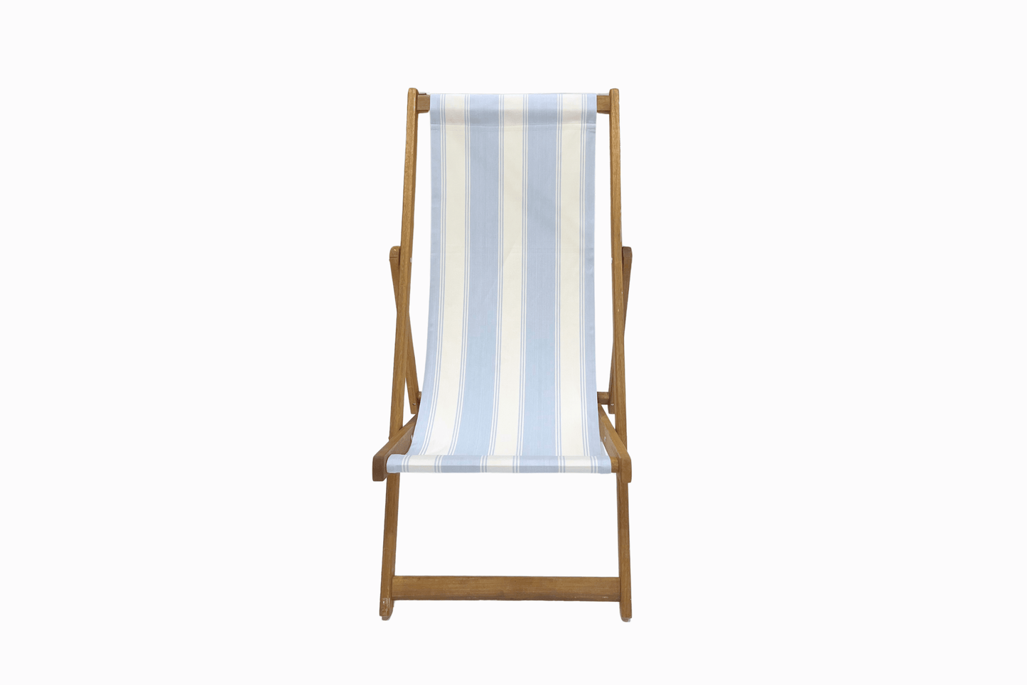Powder Blue Stripe Deckchair