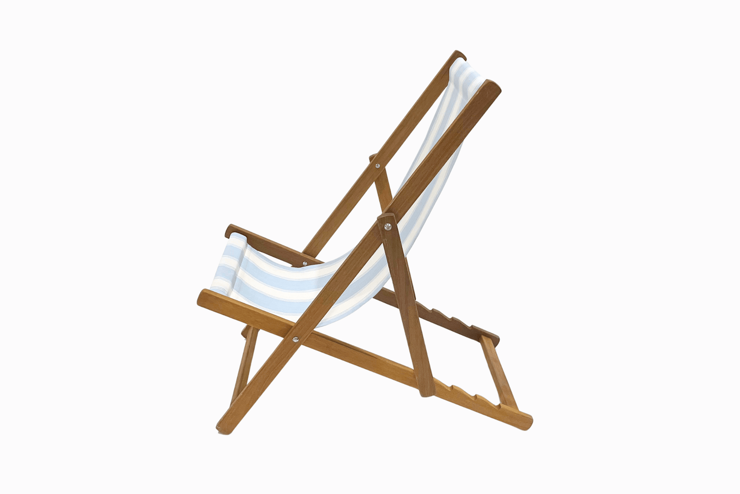 Powder Blue Stripe Deckchair