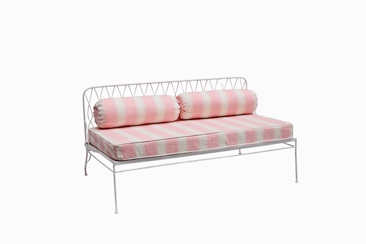PALM SPRINGS SOFA - WHITE FRAME