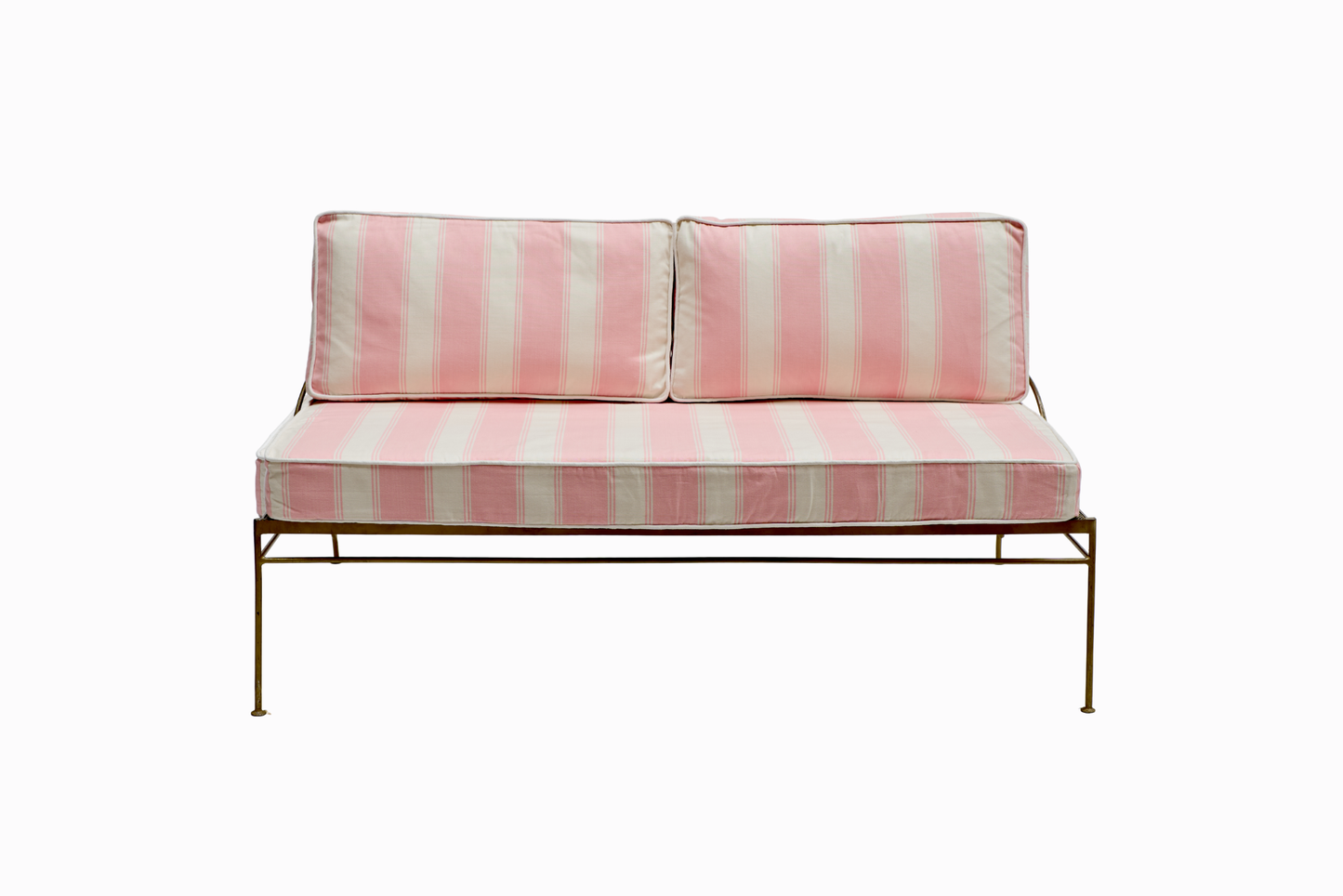 PALM SPRINGS SOFA - GOLD FRAME