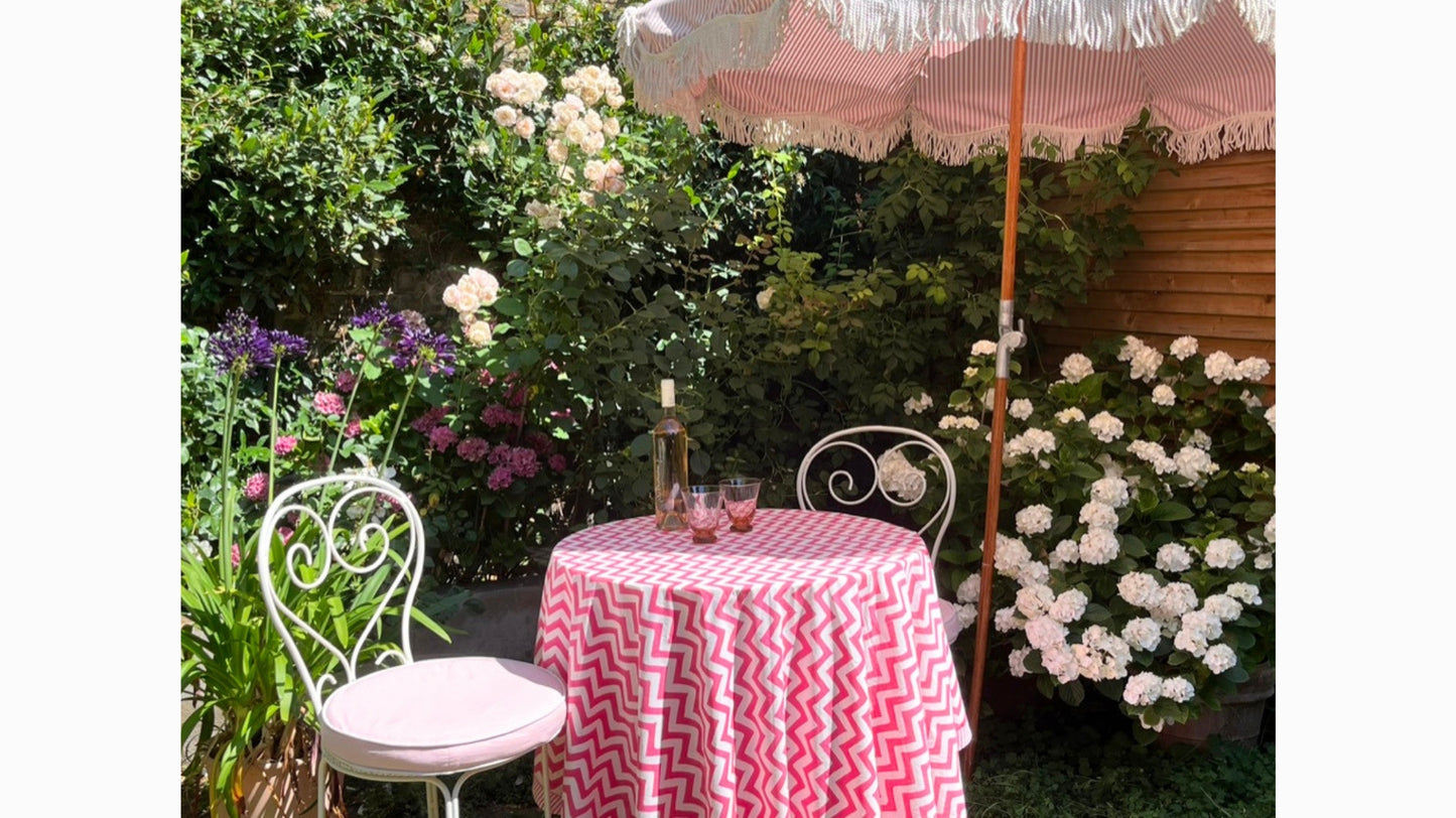 Nappe en coton TC5 avec grenadiers imprimés en bloc 