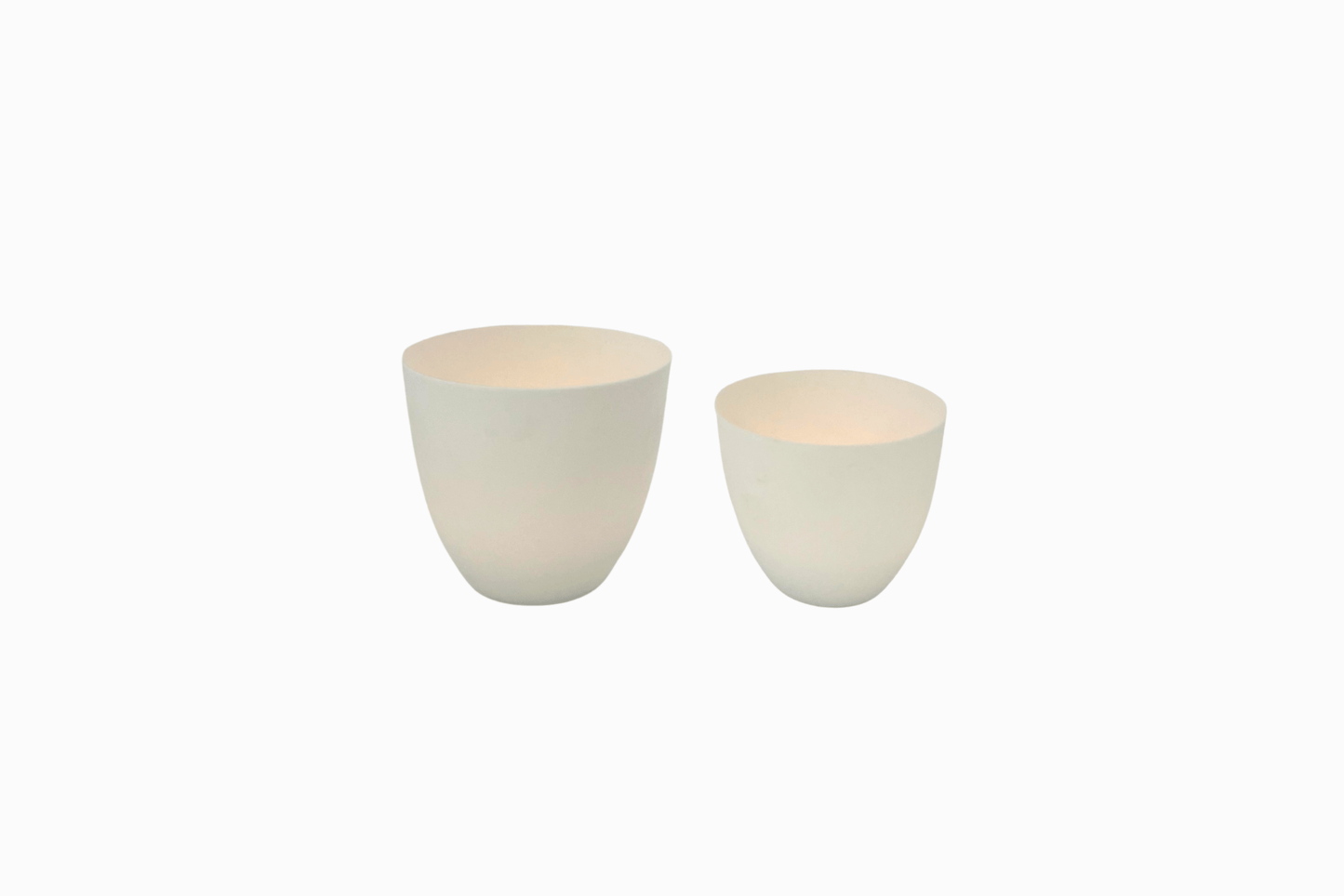VOTIVES SUÉDOISES EN VERRE CLAIR REF 3