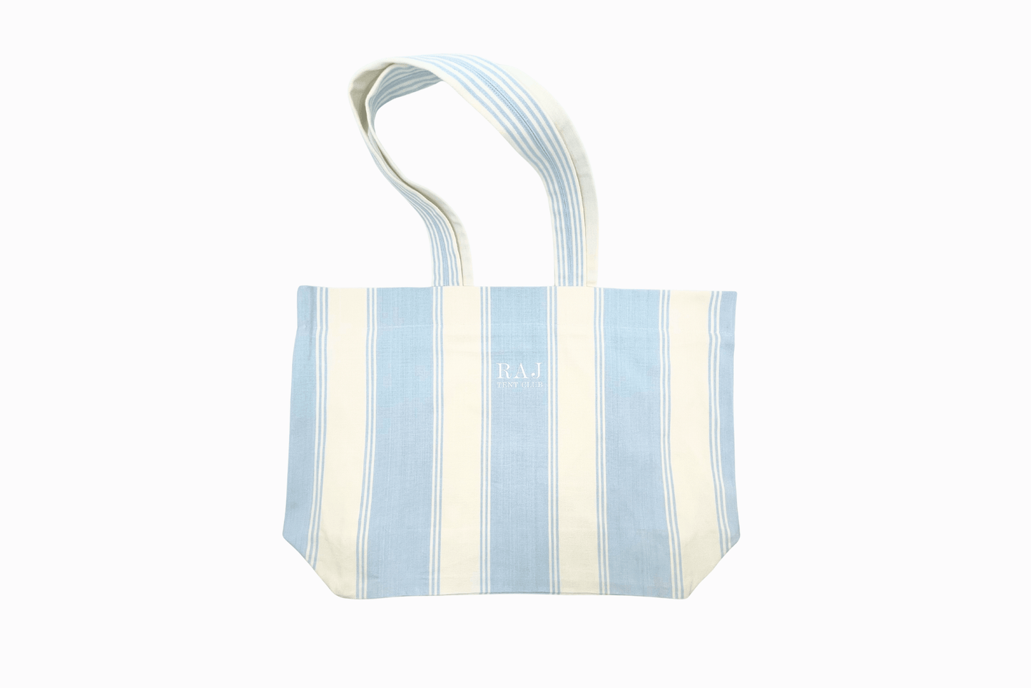 Sac vintage en tissu français, petits carreaux bleus