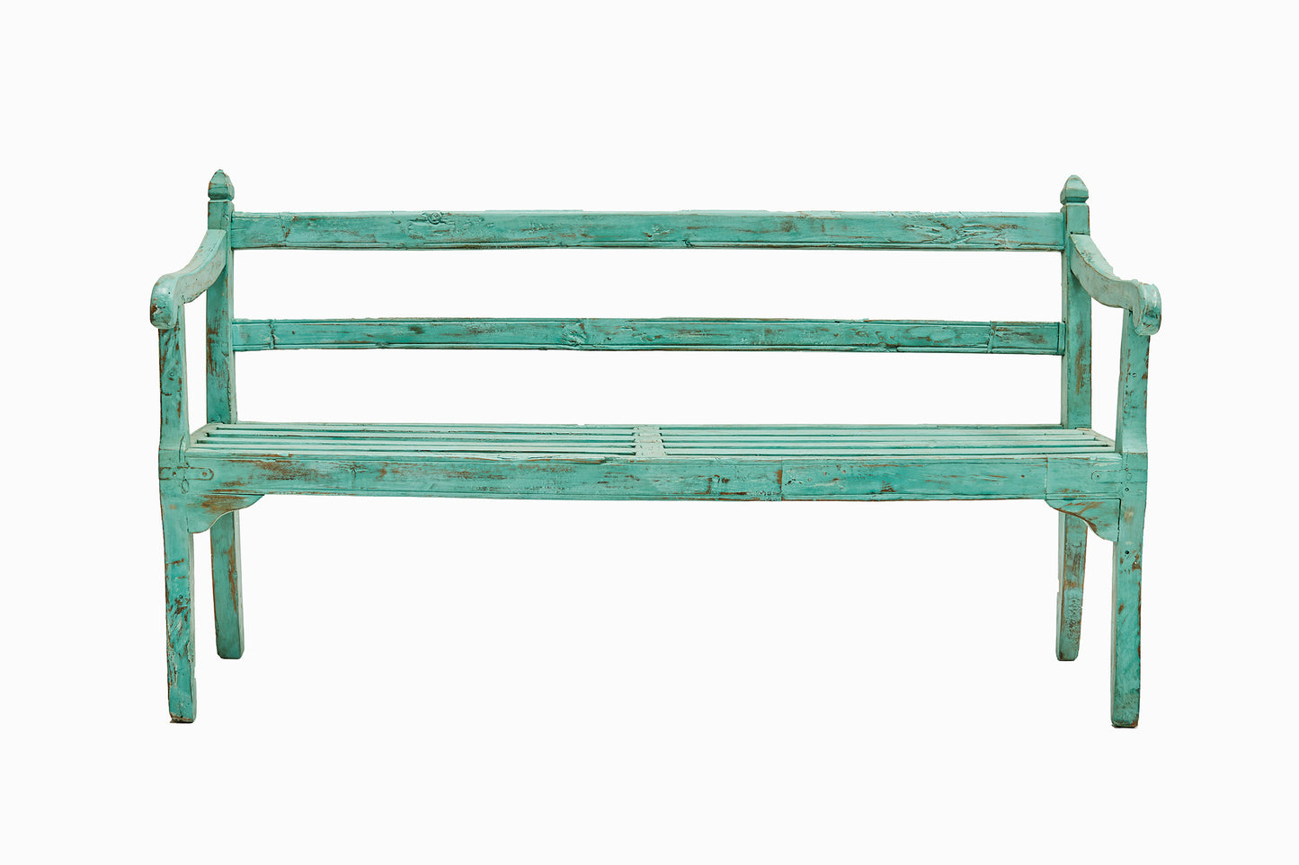 Turquoise Bench