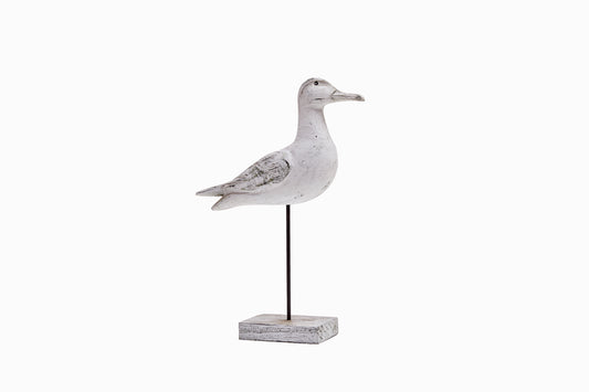 Painted Wooden Gull