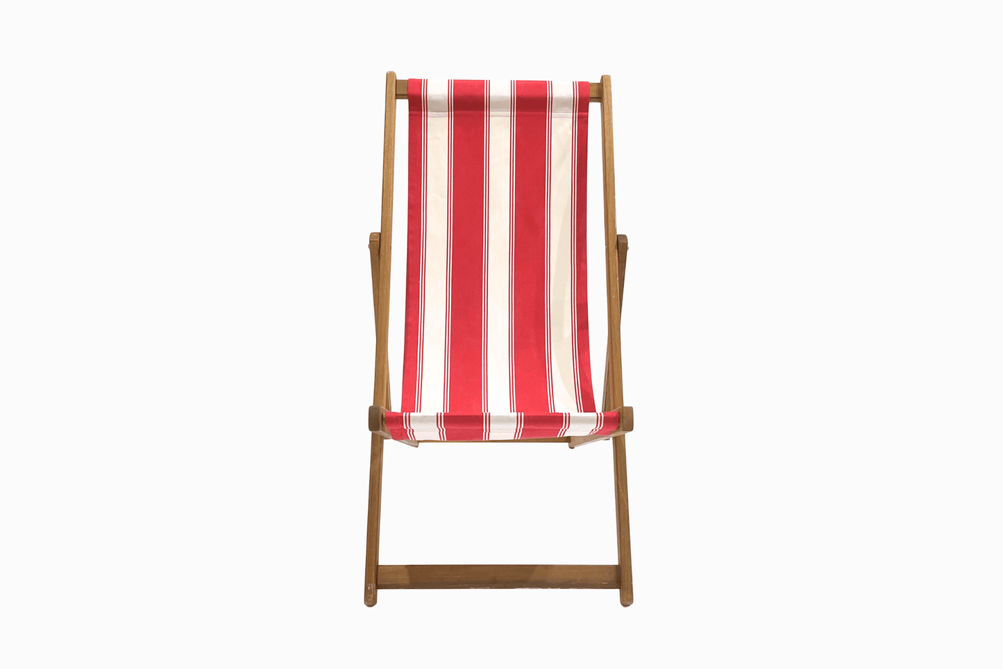 Red Stripe Deckchair