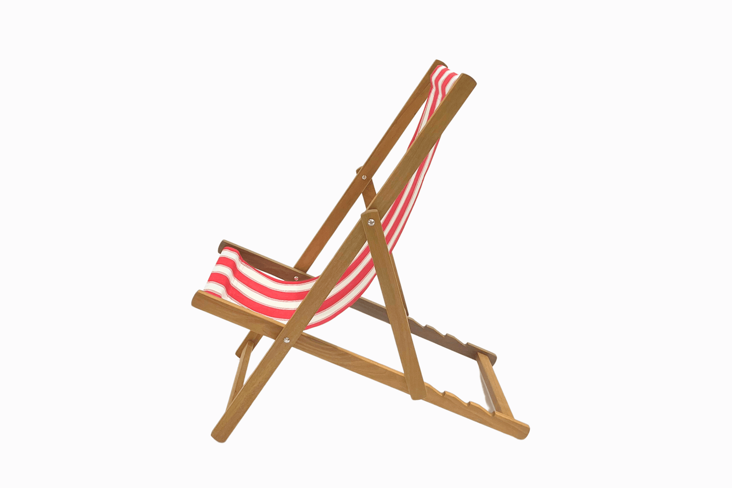 Red Stripe Deckchair
