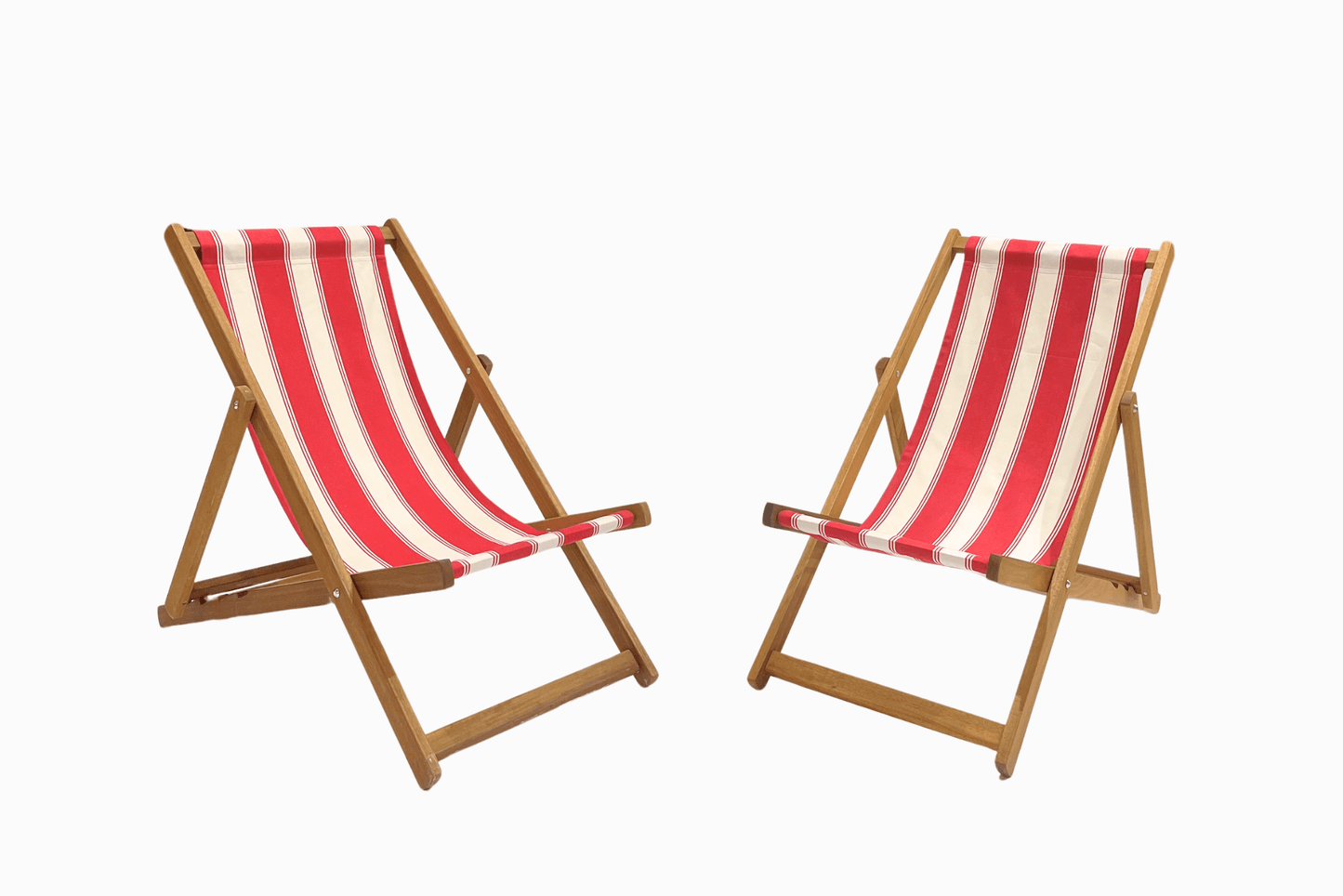 Red Stripe Deckchair