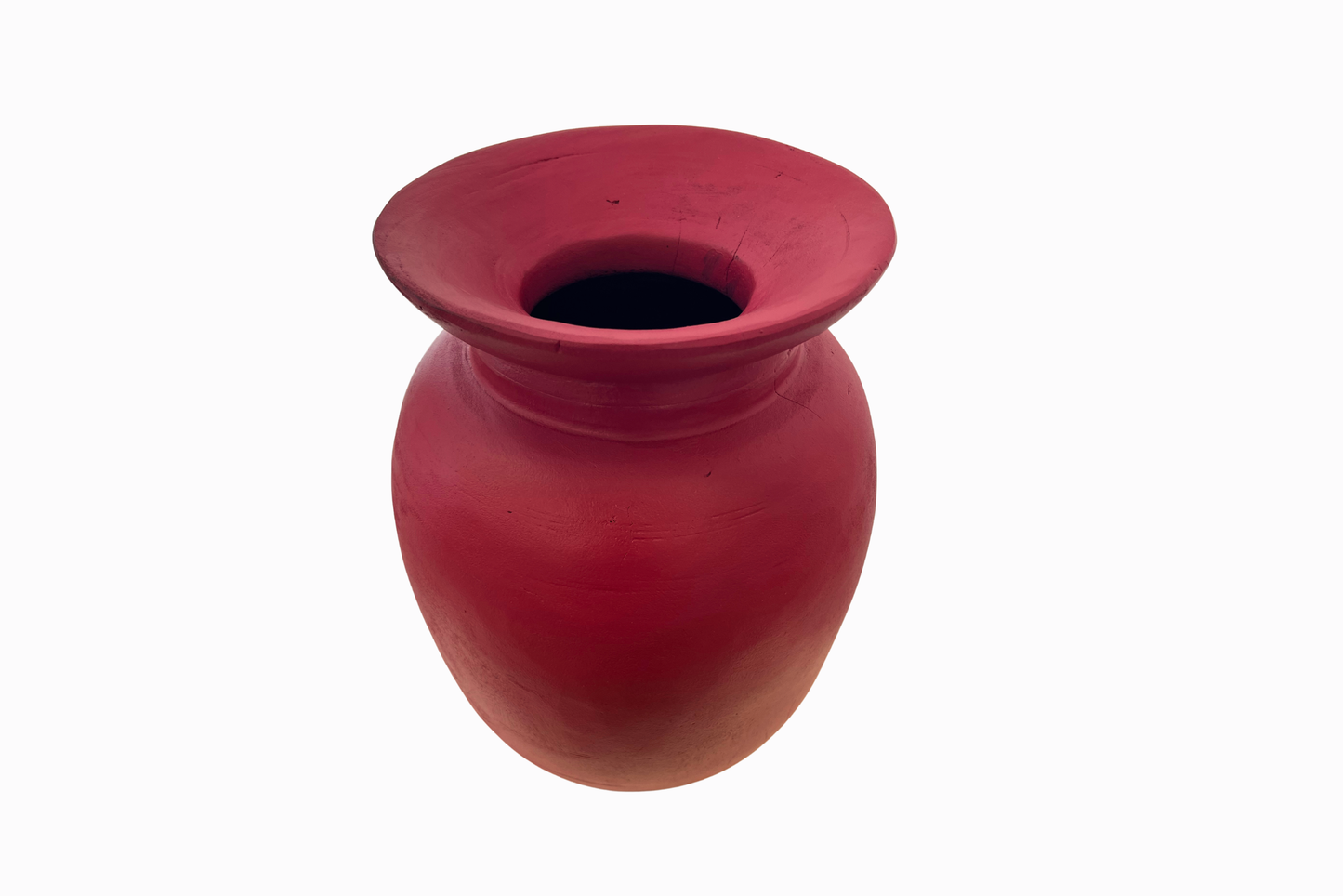 Mango Wood Painted Pot 2