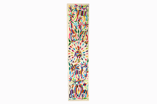 Otomi Mexican Embroidered Textile Art