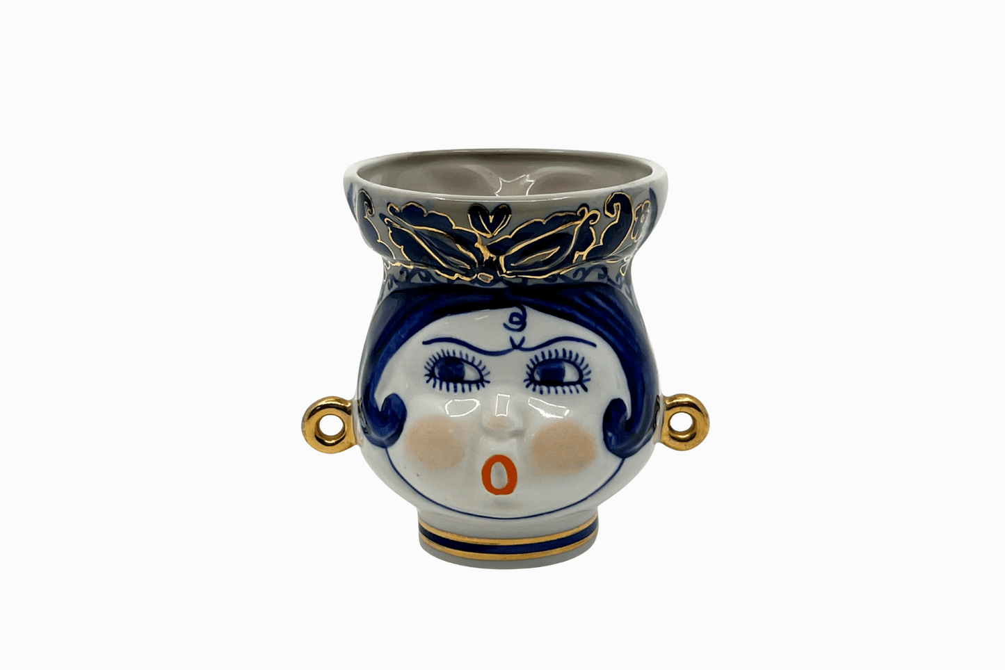 A pair of vintage Korosten Porcelain cups