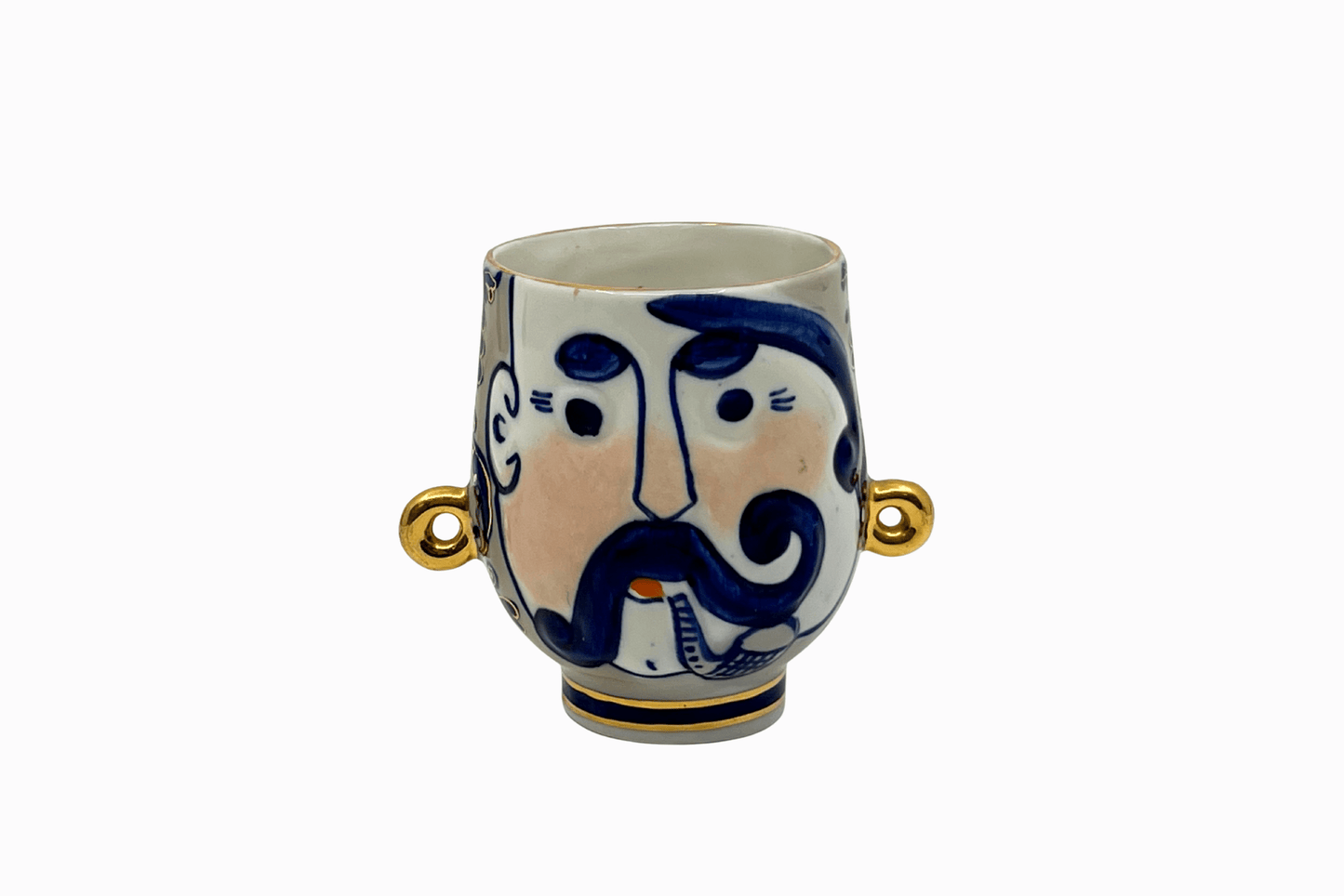 A pair of vintage Korosten Porcelain cups
