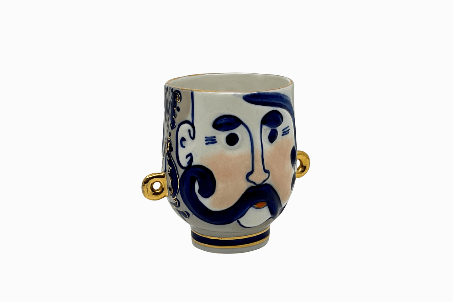 A pair of vintage Korosten Porcelain cups