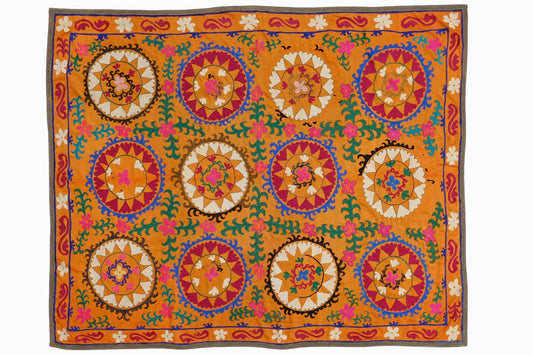 Uzbeki hand emroidered Suzani
