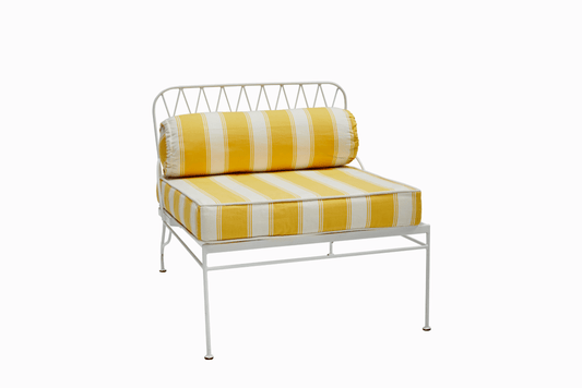 PALM SPRINGS CHAIR - WHITE FRAME