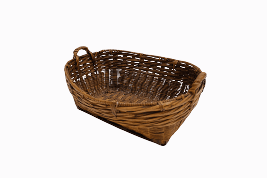 A pair of vintage baskets