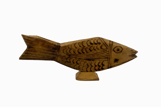 Indian Hand Carved Fish 1