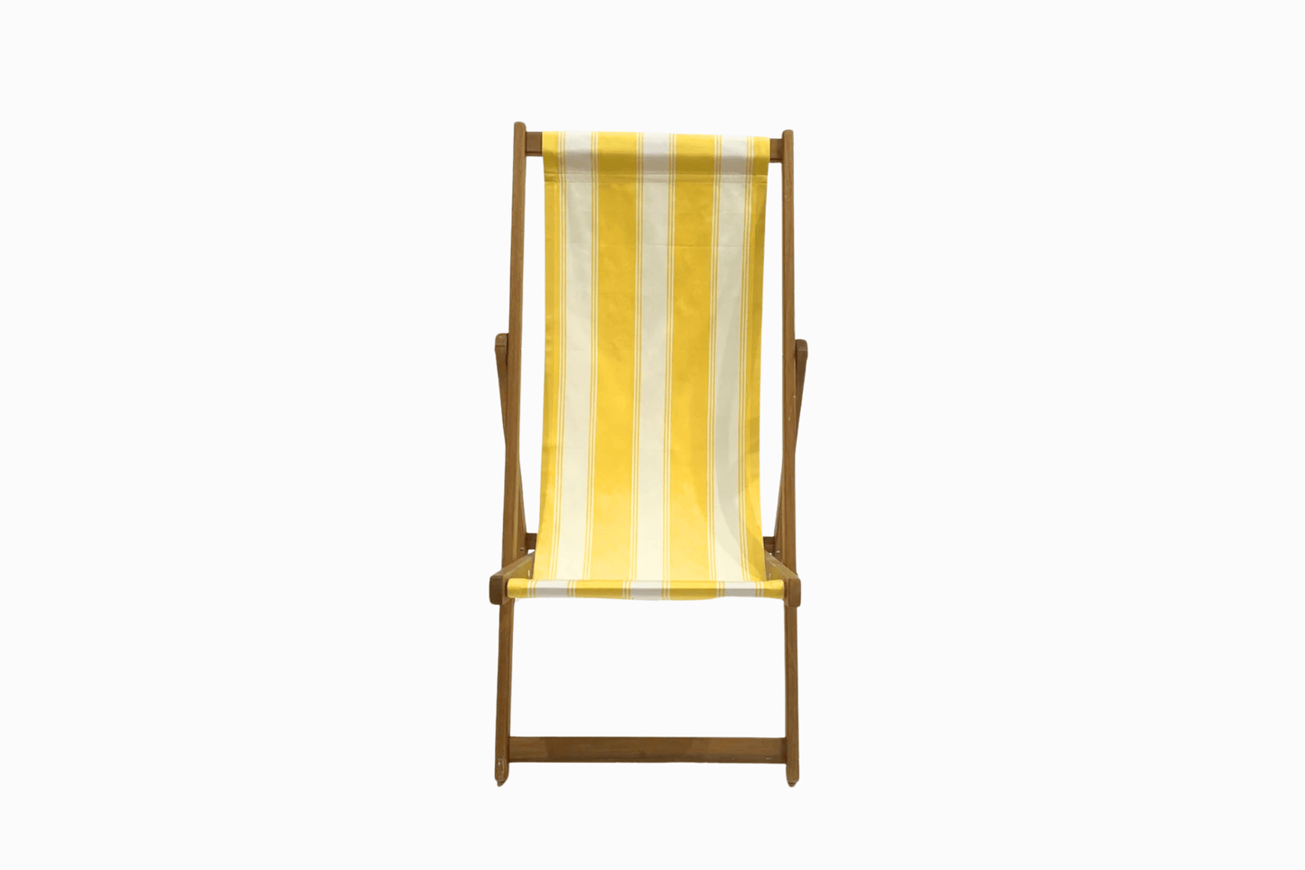 Yellow Stripe Deckchair