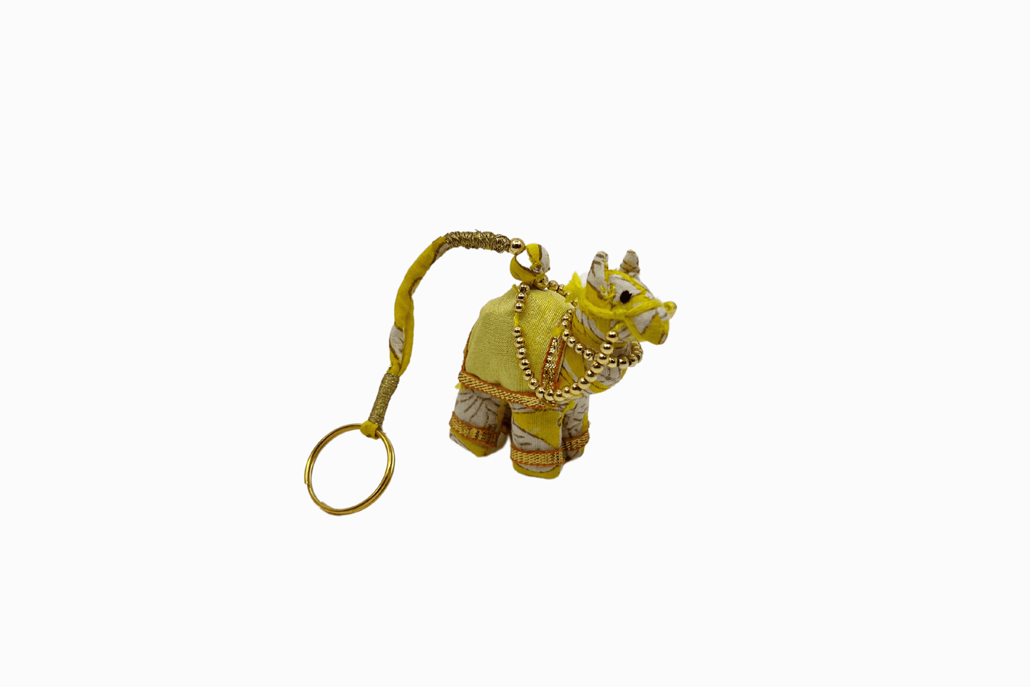 Small Camel Keyring - Yellow