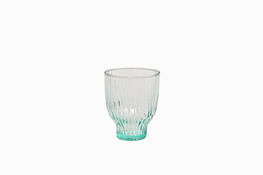 VASO VIDRIO RANURADO 300ML HUMO (SINGLE)