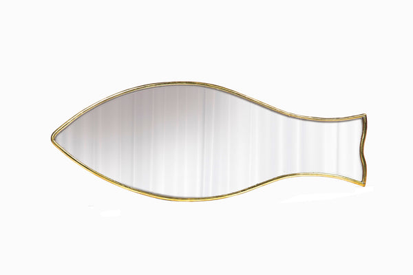 BRASS FISH MIRROR LARGE – Raj Tent Club Shop