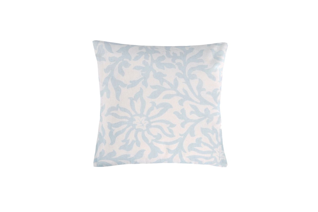 V&A Collaboration Clematis 30x30cm Cushion - Powder Blue