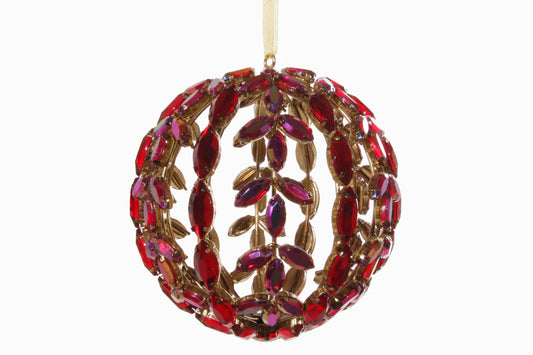JEWEL BALL OPEN RED