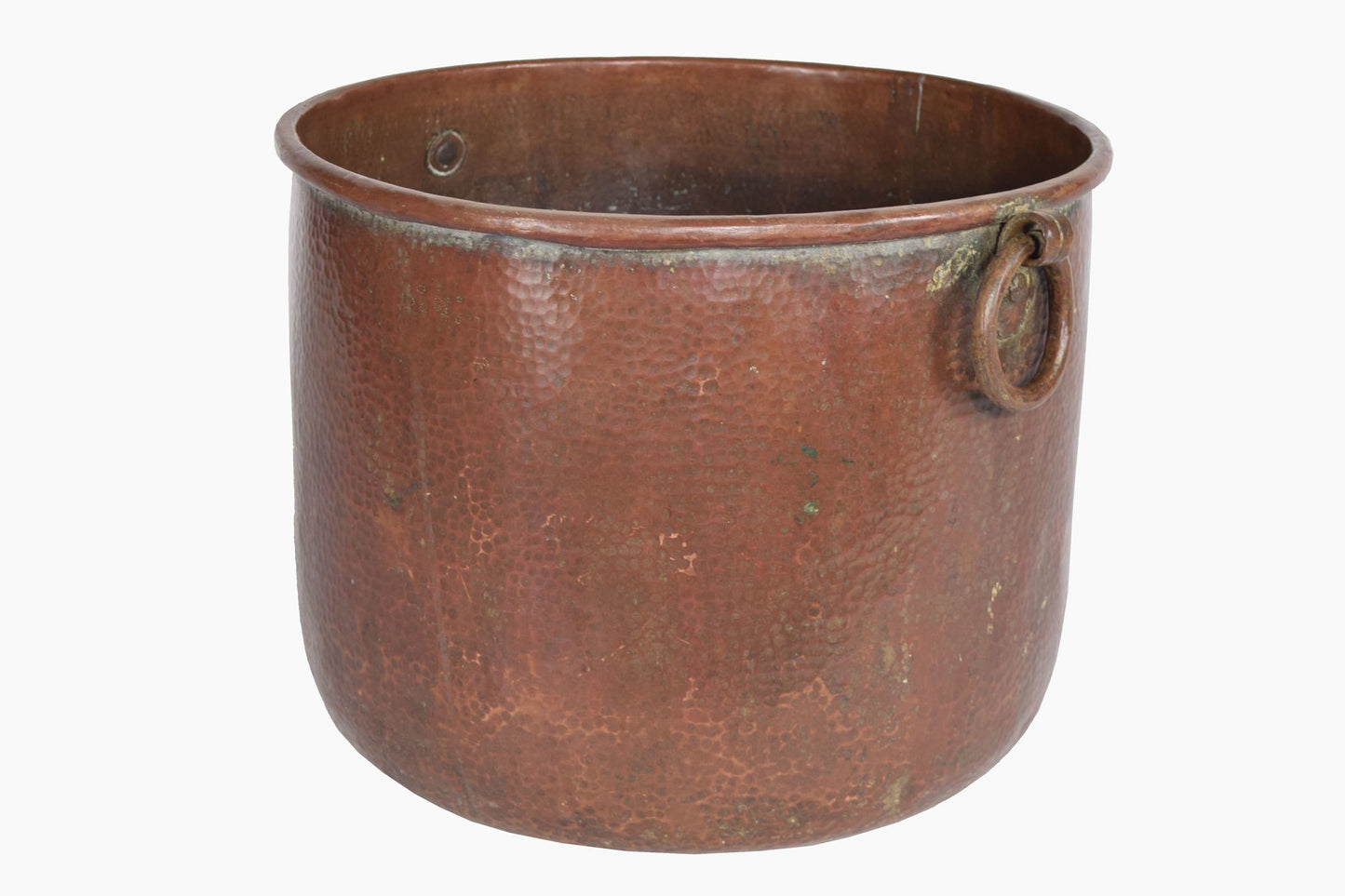 Large deep copper water pot
