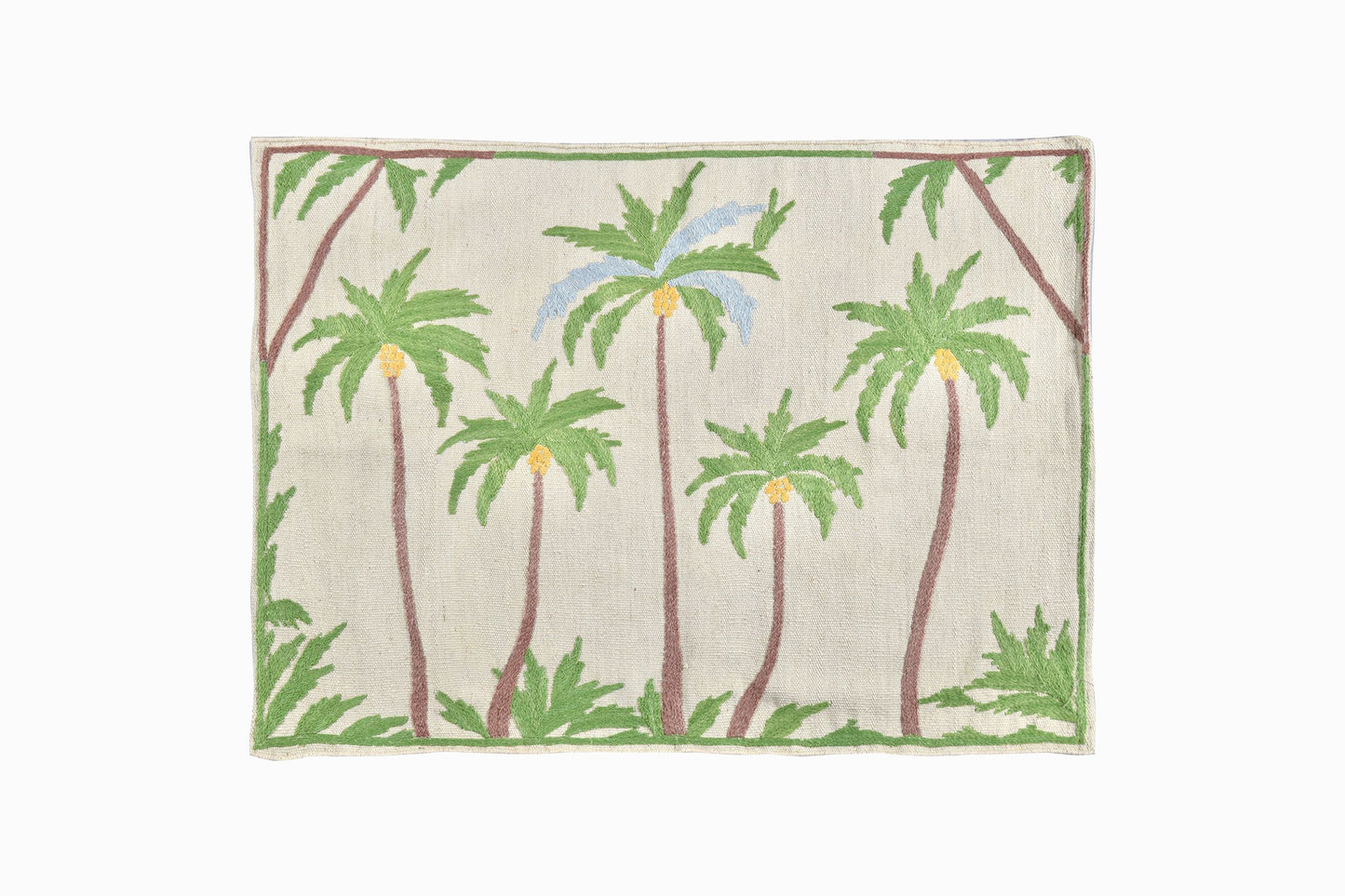Small Palm Tree rug R145