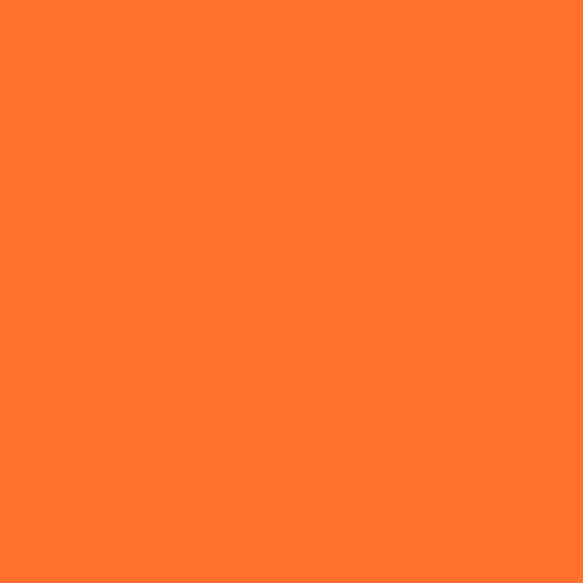 Siesta Inner Canopy - Plain - Orange