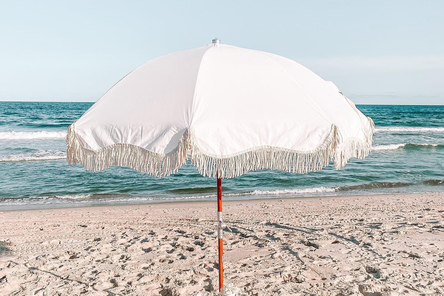 Riviera parasol plain cream