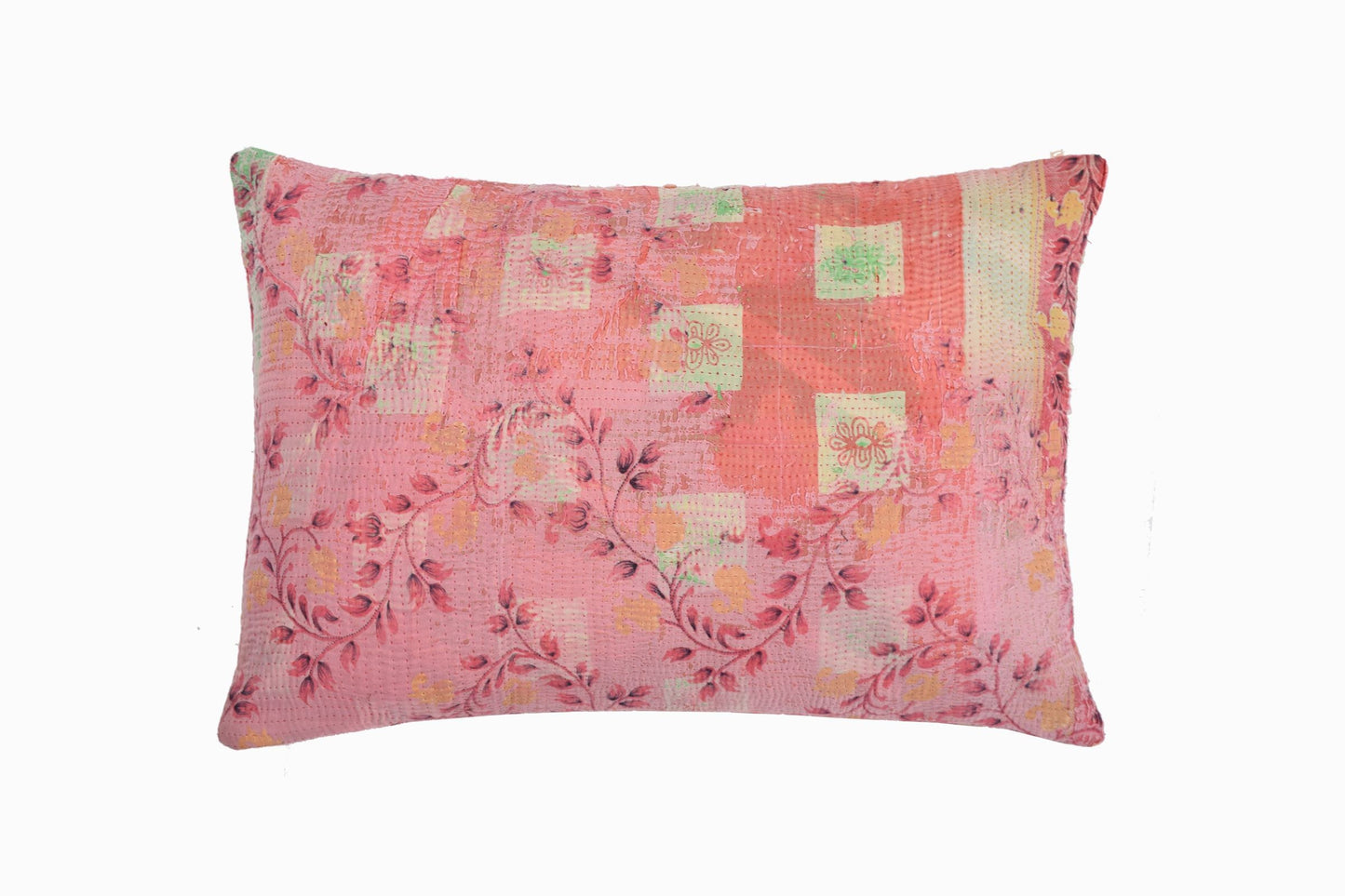 Coussin point Kantha Réf 7