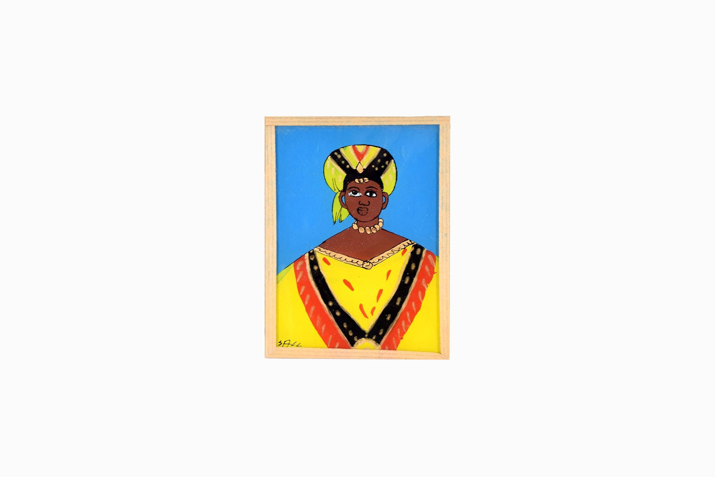 Senegalese glass painting Ref SGP14