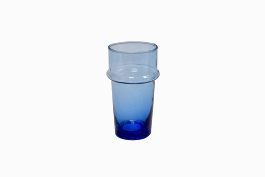 BELDI DRINKING GLASS MEDIUM BLUE (PACK OF 6)
