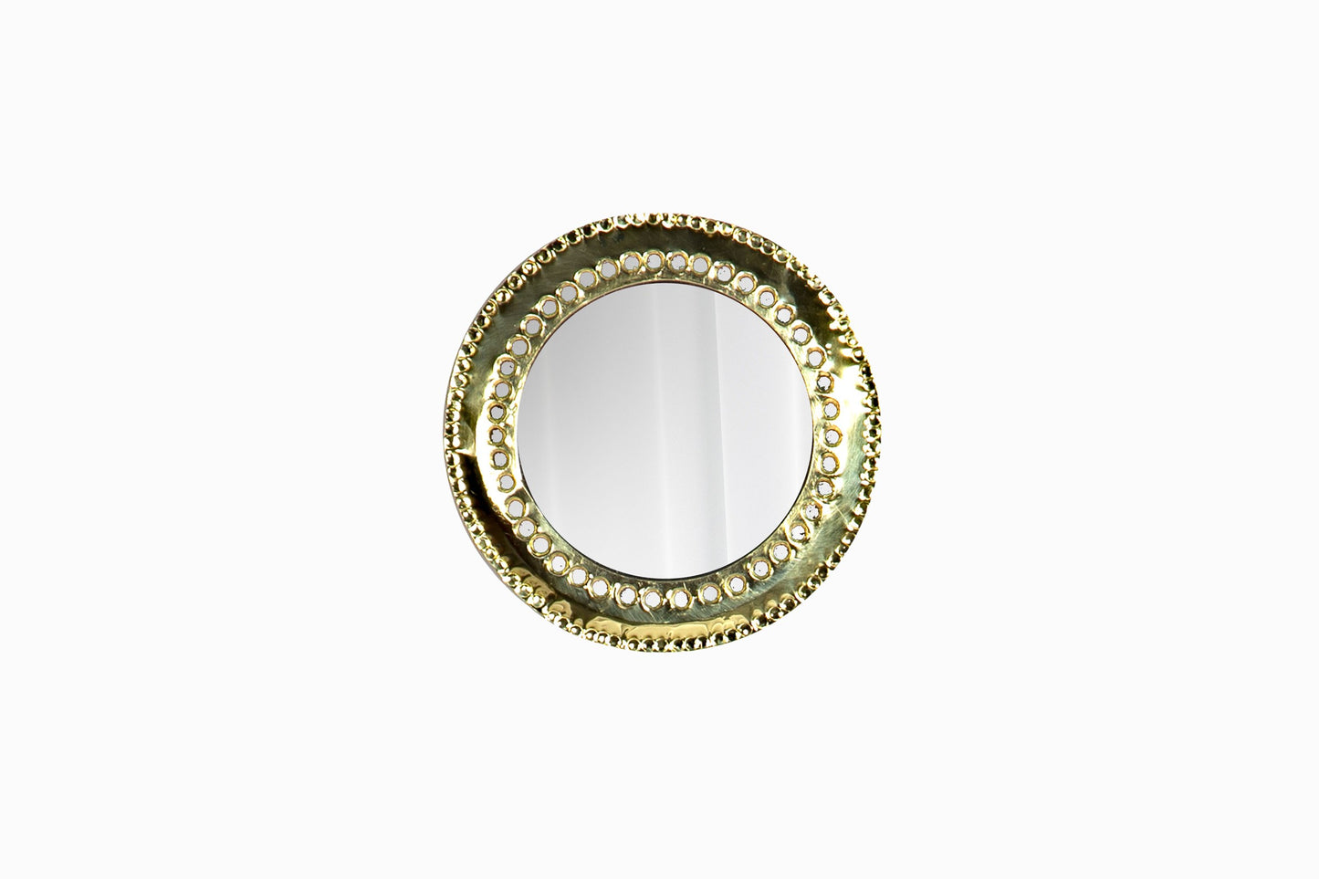 Petit cercle de miroir avec trous