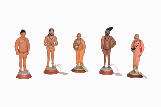 Vintage ceramic Indian miniatures Group 2