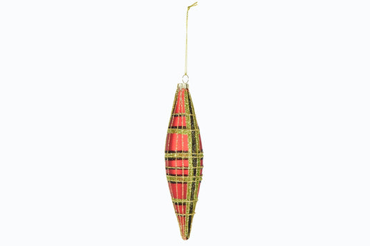 Décor fuseau tartan Réf 1