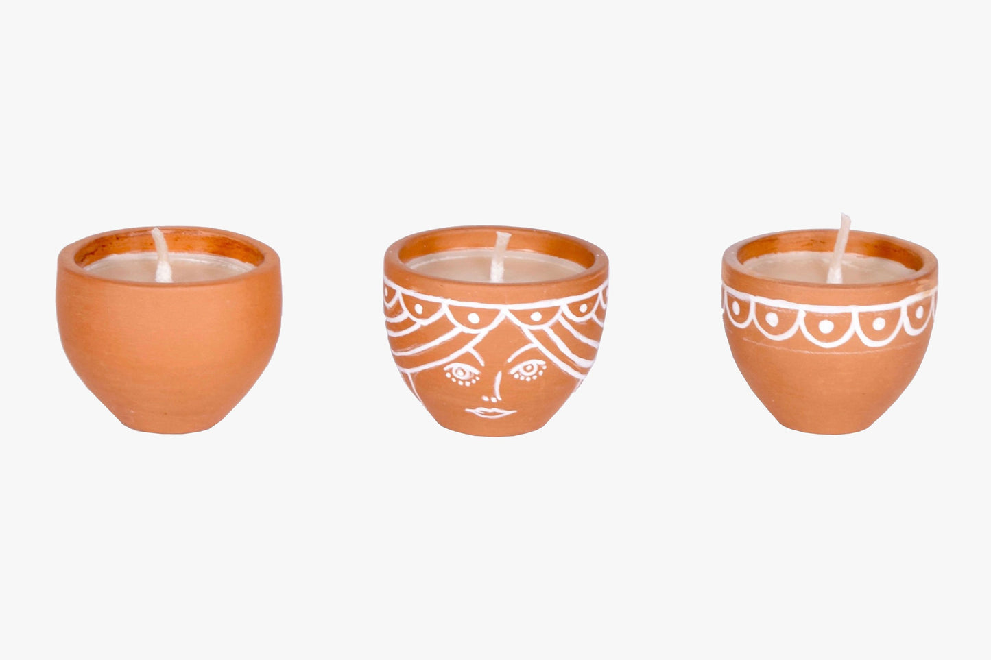 Velas de té de cerámica Poetware