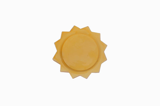 Yellow sun Plates 18cm (Set of 2)