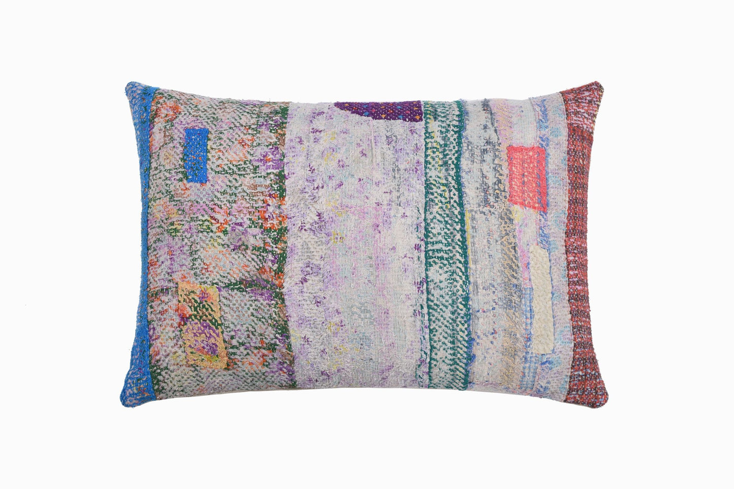 Coussin point Kantha Réf 14