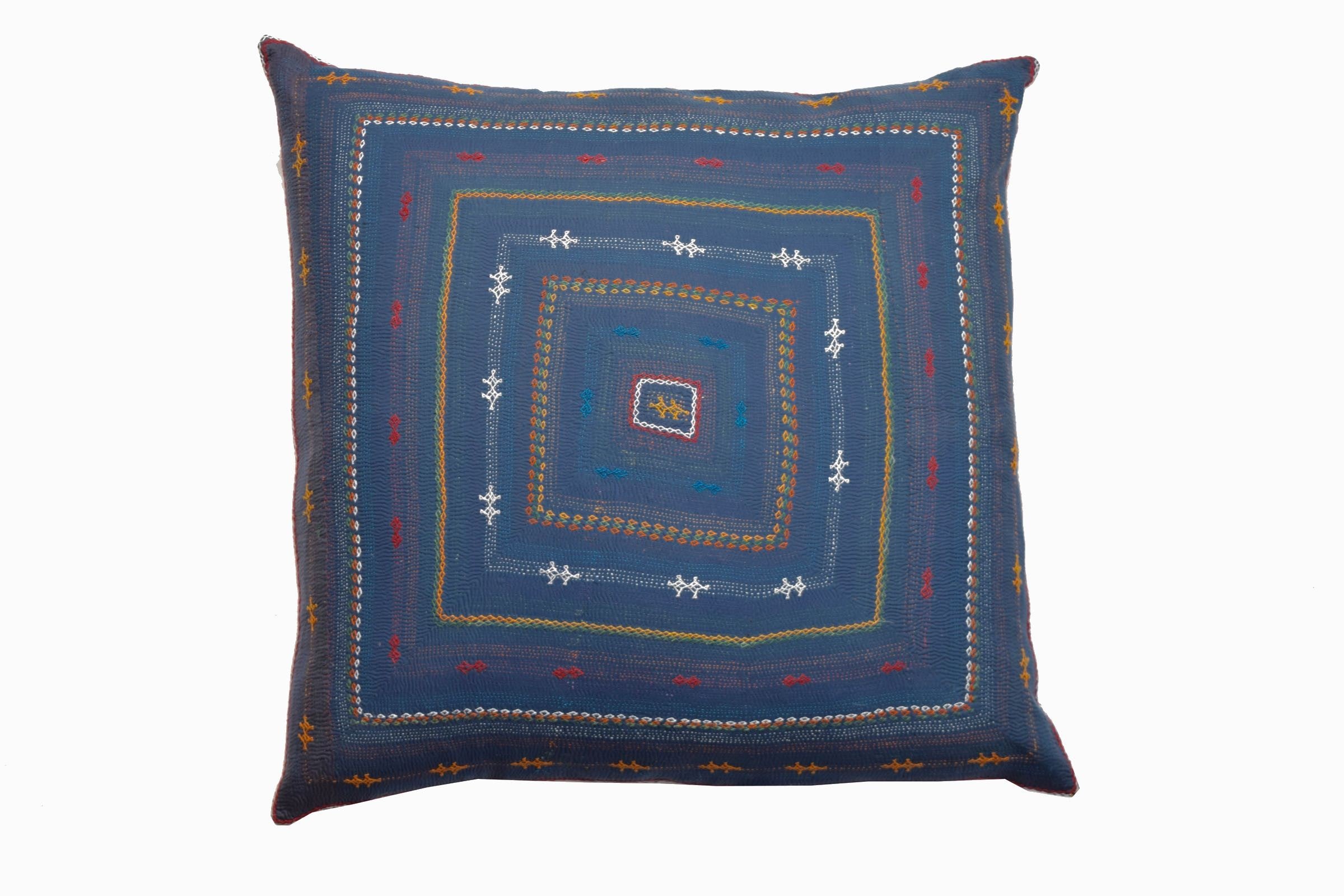 Indigo on sale floor pillow