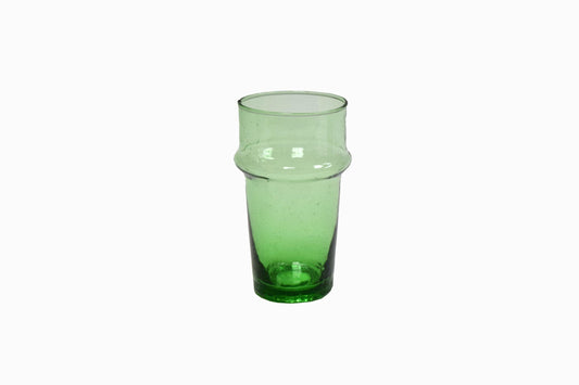 BELDI DRINKING GLASS MEDIUM GREEN (PACK OF 6)