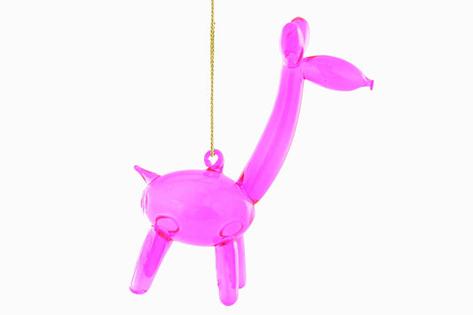 Balloon giraffe decoration