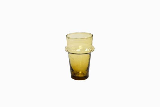 BELDI DRINKING GLASS SMALL AMBER (PACK OF 6)