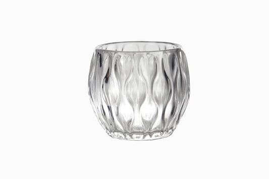 SWEDISH CLEAR GLASS VOTIVES REF 1