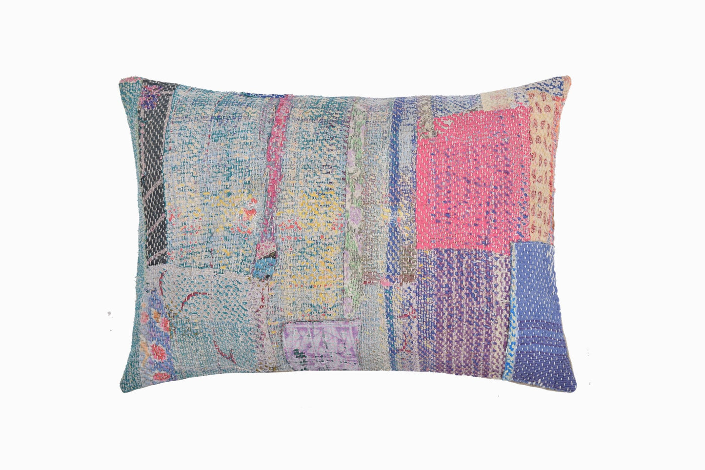 Kantha stitch cushion Ref 15